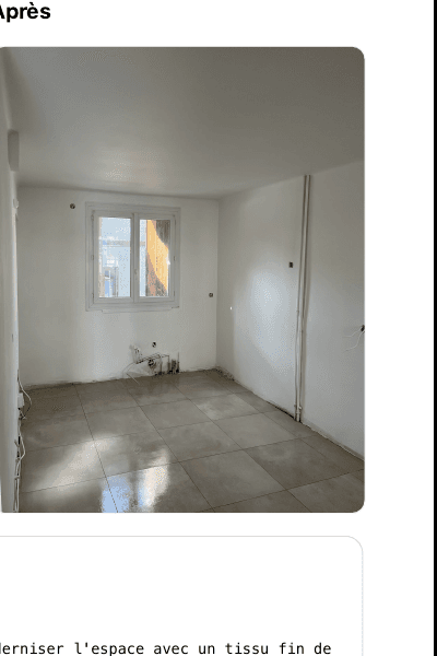 Rénovation cuisine — Dijon après